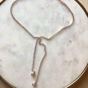 Vintage Diamond Style Necklace